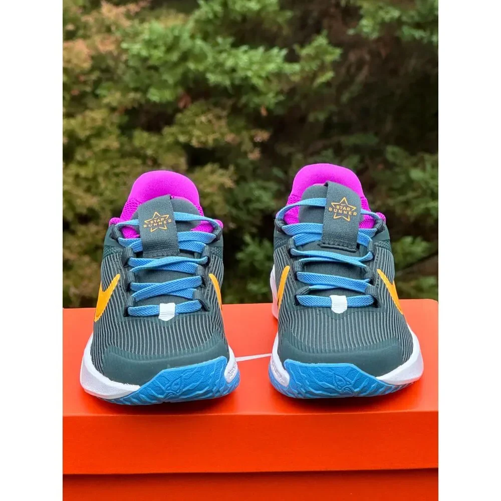NEW Nike Little Kid Unisex Star Runner 4 Casual Sneaker - Size Youth 11C 11K